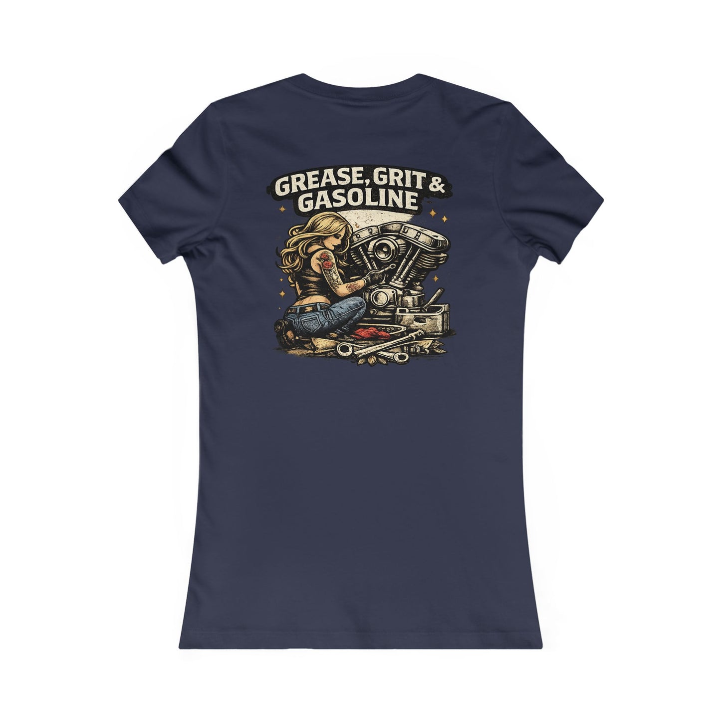Grease, Grit & Gasoline - Navy
